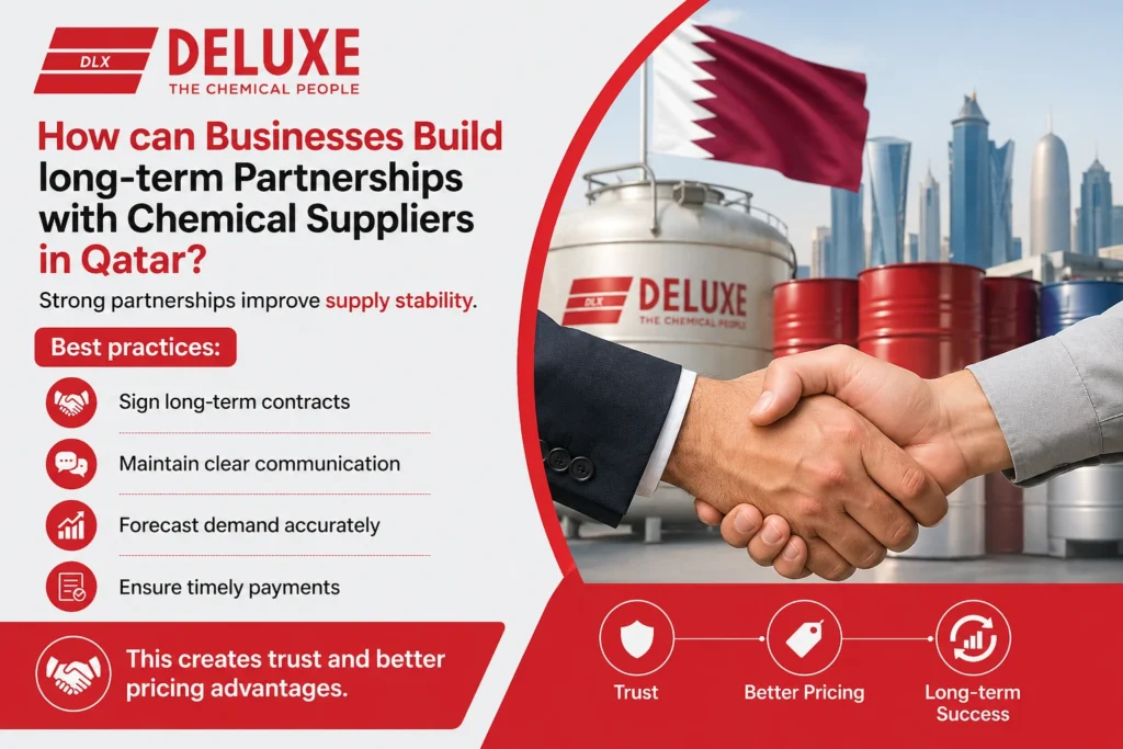 How can Businesses Build long-term Partnerships with Chemical Suppliers in Qatar?