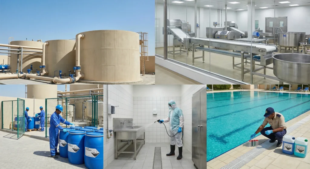 Sodium Hypochlorite Supplier in Qatar