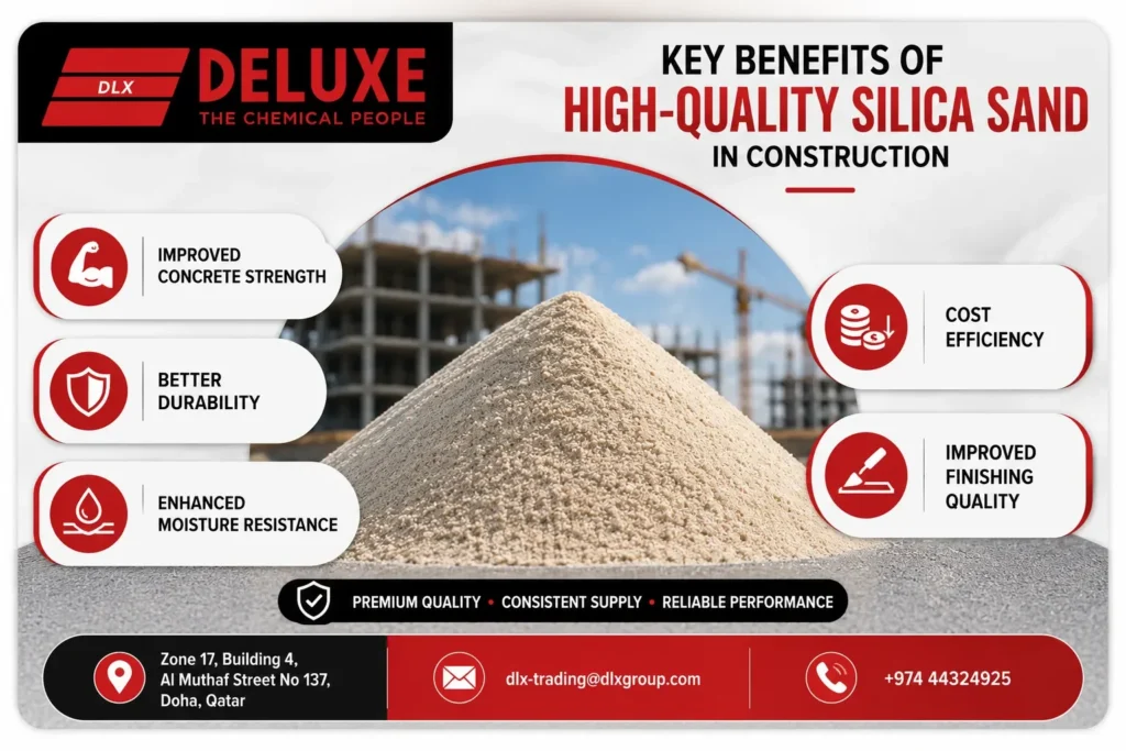 the Key Benefits of High-Quality Silica Sand in Construction | 