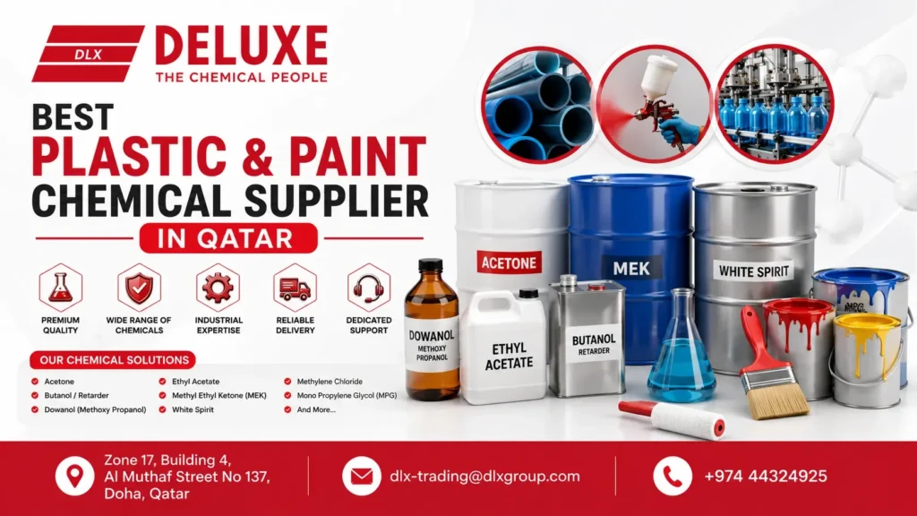 Best Plastic and Paint Chemical Supplier in Qatar 2026