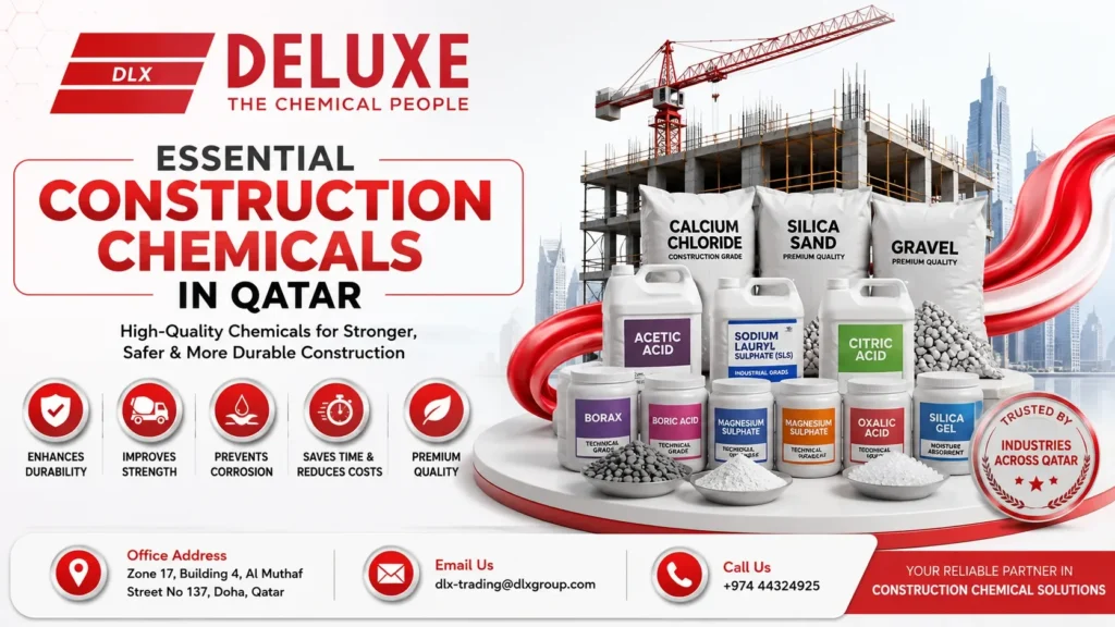 Top Uses of Construction Chemicals in Qatar 2026