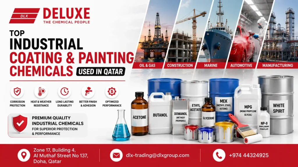 Top Industrial Coating and Painting Chemicals Used in Qatar 2026