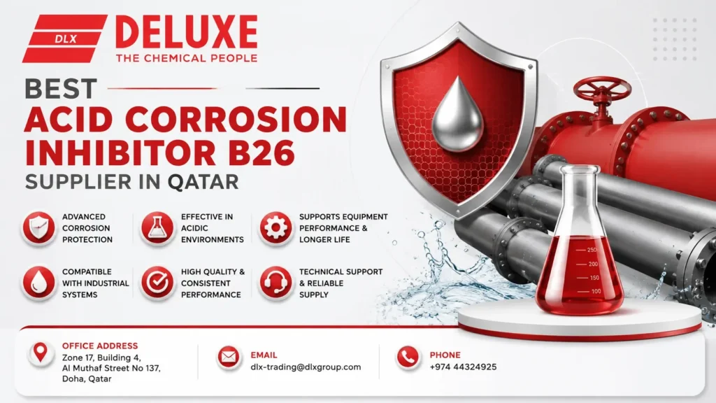 Best Acid Corrosion Inhibitor B26 Supplier in Qatar 2026