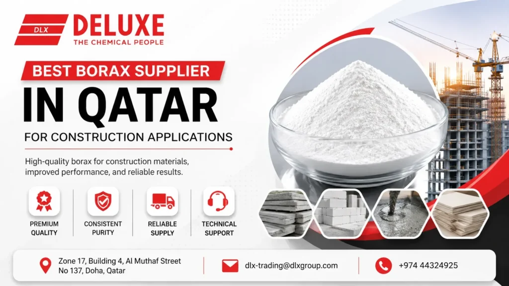 Best Borax Supplier in Qatar for Construction Applications