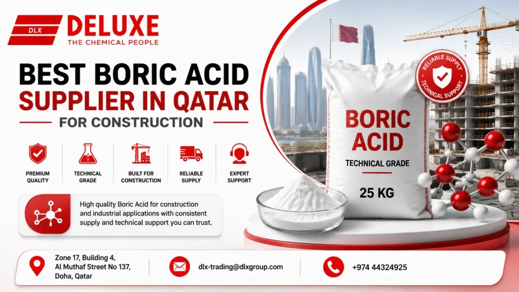 Best Boric Acid Supplier in Qatar for Construction