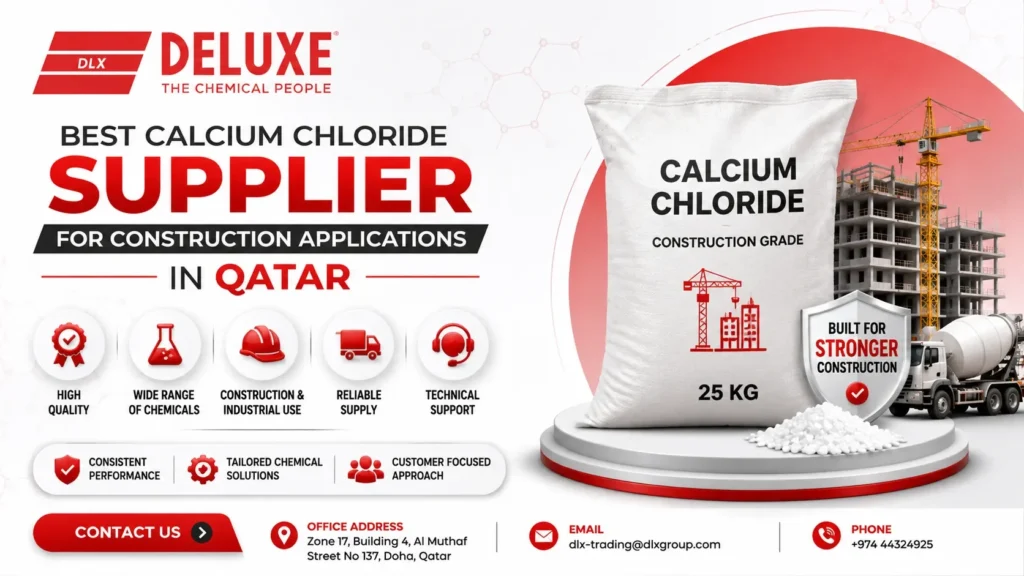 Best Calcium Chloride Supplier for Construction Applications in Qatar