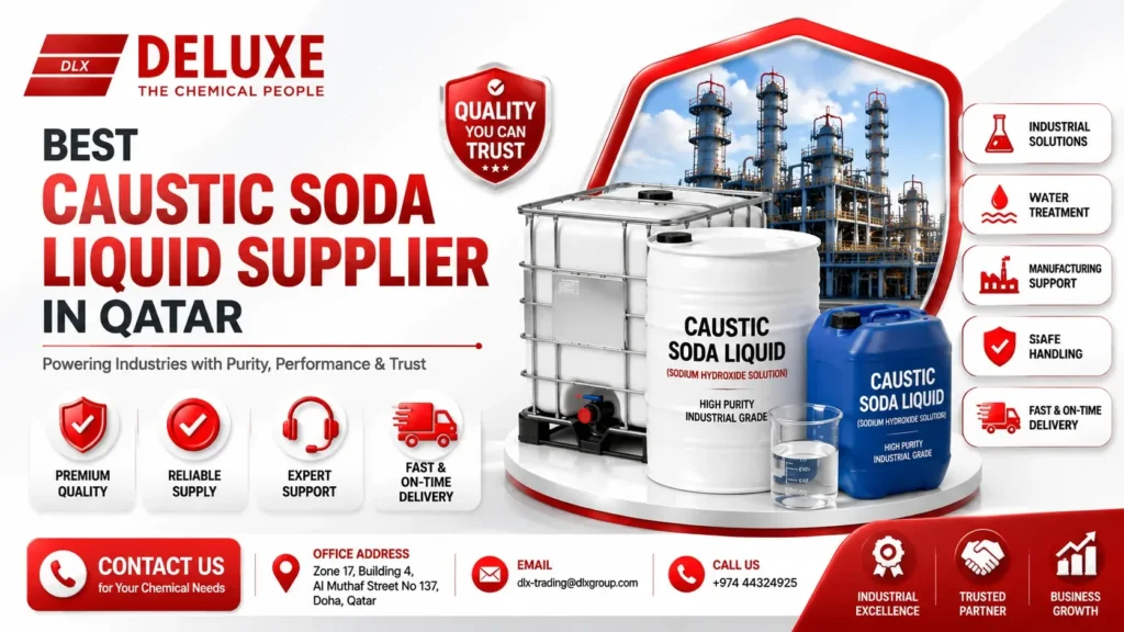 Best Caustic Soda Liquid Supplier in Qatar 2026