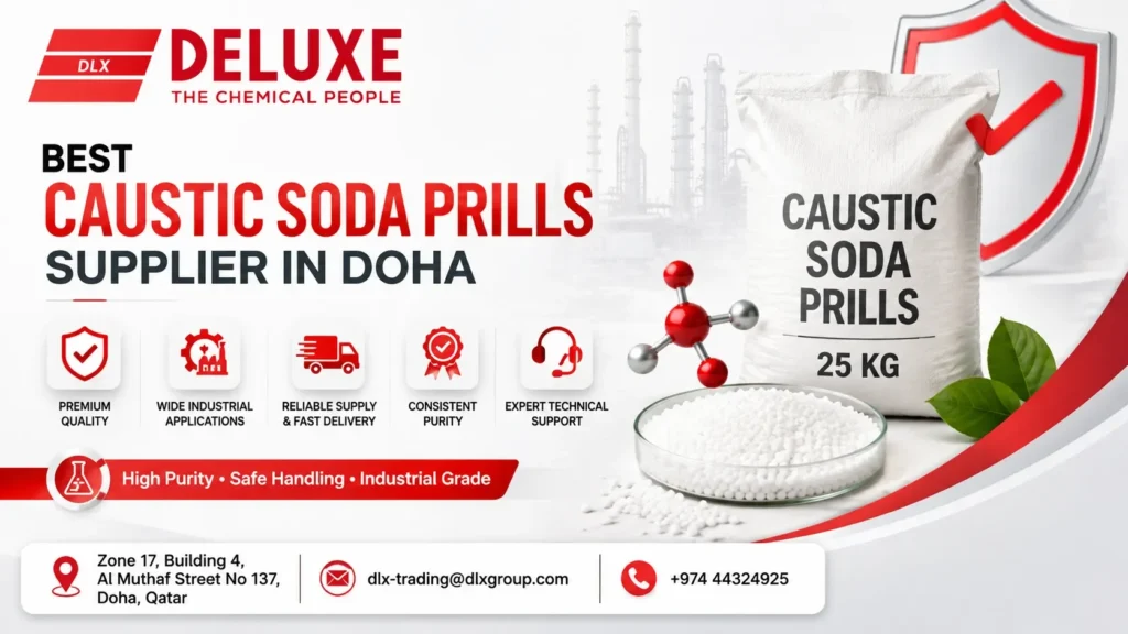 Best Caustic Soda Prills Supplier in Qatar | Industrial-Grade Sodium Hydroxide