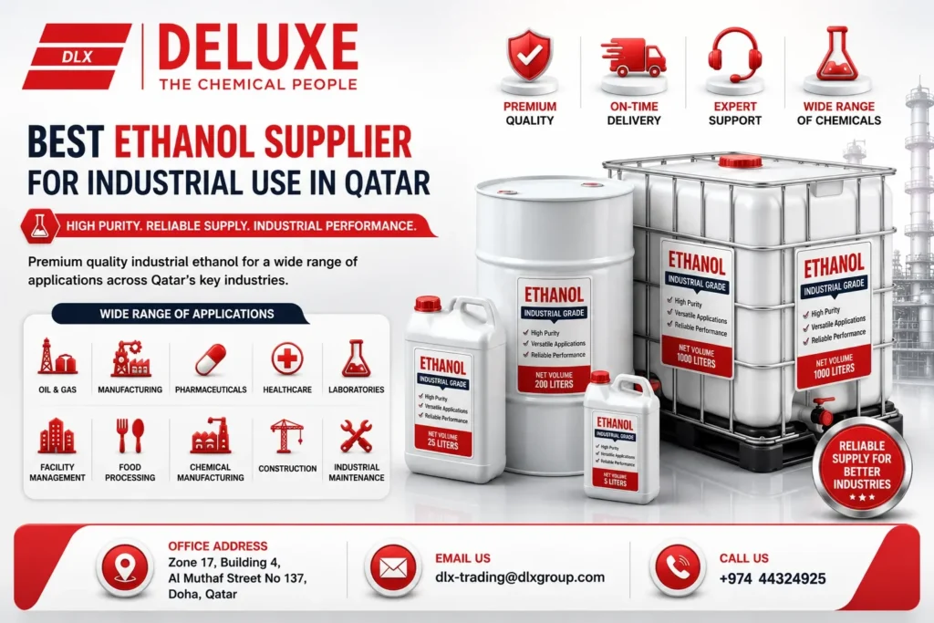Best Ethanol Supplier for Industrial Use in Qatar 2026