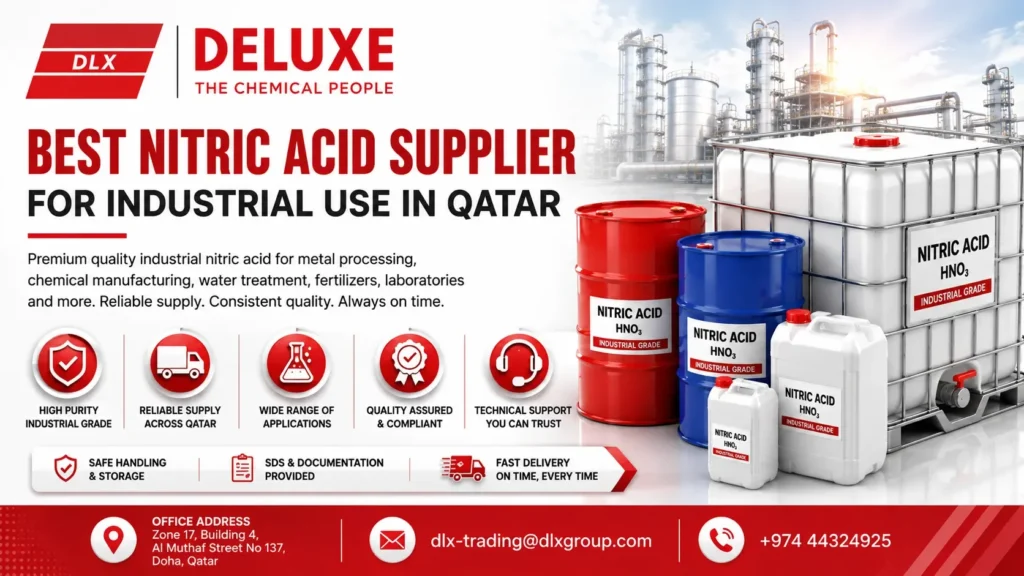 Best Nitric Acid Supplier for Industrial Use in Qatar 2026