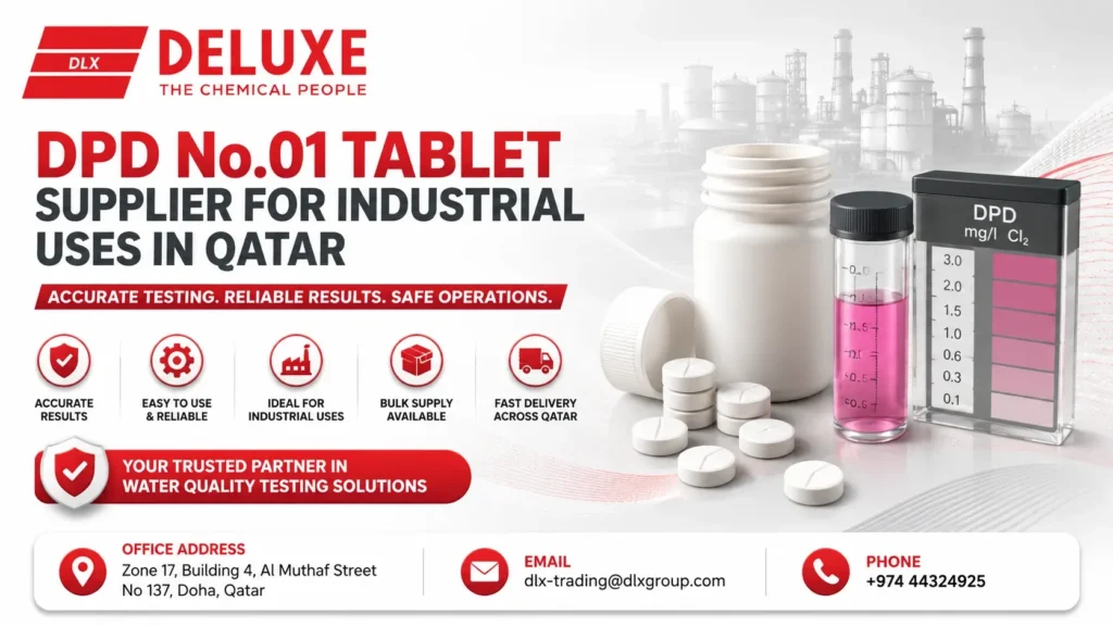 Best DPD No.01 Tablet Supplier for Industrial Uses in Qatar 2026