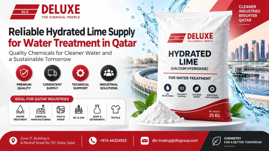 Best Hydrated Lime Supplier for Water Treatment in Qatar 2026