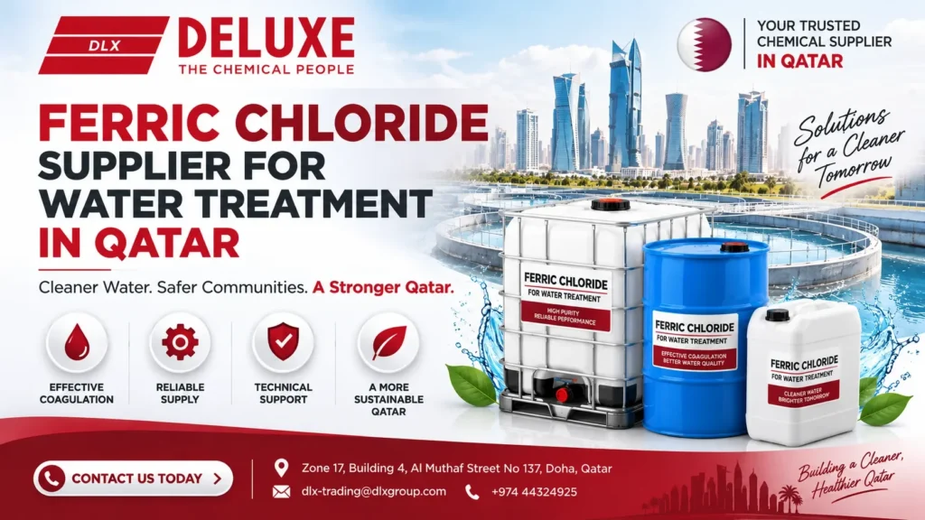 Best Ferric Chloride Supplier for Water Treatment in Qatar